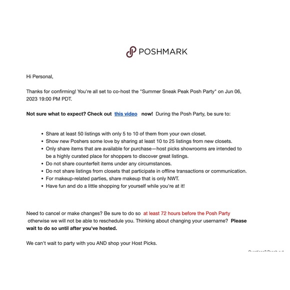 “Summer Sneak Peak Posh Party” Potential Host Picks - Picture 2 of 2